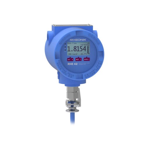 Transmisor de caudal másico - RHE 42  - Rheonik Messtechnik GmbH - volumétrico / para líquido / de gas