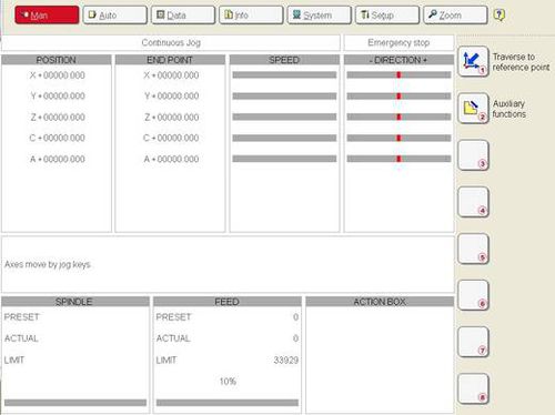 Software de pilotaje CNC - PA HMI - Power Automation