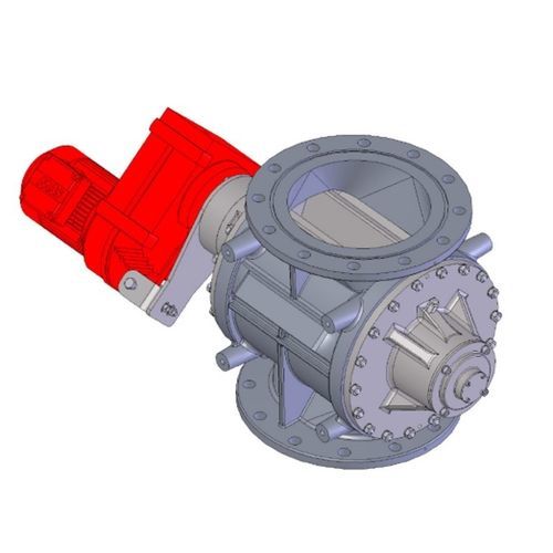 Válvula rotativa para transporte neumático - SRVP series - HOSOKAWA SOLIDS, S.L. - para material a granel / para pulverulentos / para productos alimentarios