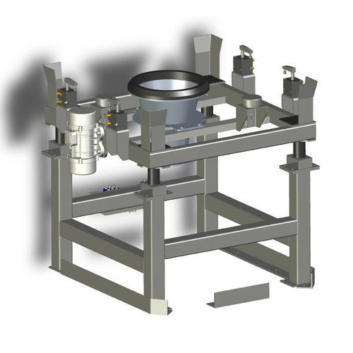 Sistema de descarga para contenedores - CVD - HOSOKAWA SOLIDS, S.L. - para la industria alimentaria y de la bebida / para materiales a granel / para polvo