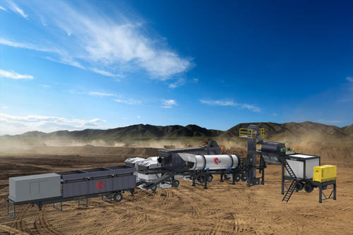 Planta de asfalto continua - PAC-120 / TURKUAZ - POWER ASPHALT MACHINES LTD - estacionaria
