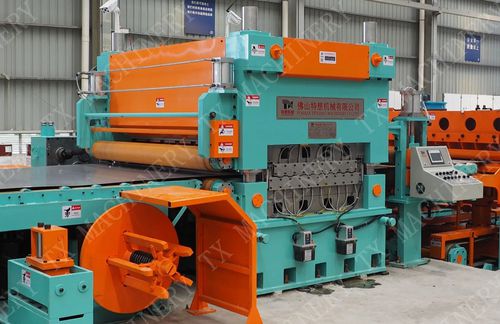 Línea de corte transversal en continuo -  FOSHAN TE XIANG MACHINERY CO., LTD - para PVC / para aluminio / para acero