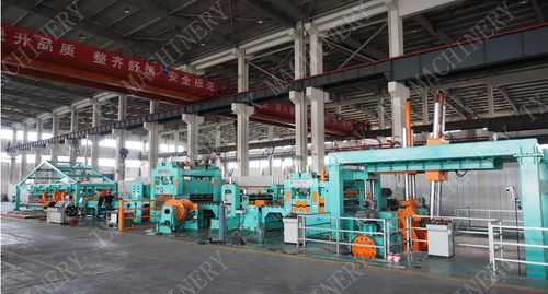 Línea de corte transversal con guillotina - CTL -  FOSHAN TE XIANG MACHINERY CO., LTD - para aluminio / para acero / para acero inoxidable