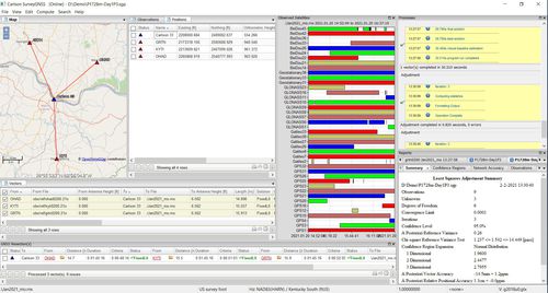 Software de calidad - Carlson Software - de postprocesamiento / de posicionamiento / agrimensura