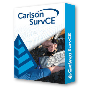Software de intercambio de datos - SURVCE | SURVPC - Carlson Software - de colecta de datos / Windows / Windows de 32 y 64 bits