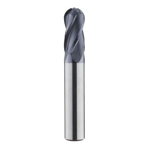 Fresa frontal hemisférica - Eco-Line - KSKF Z4 Series - Karcan Cutting Tools - carburo sólido / de acabado / de desbaste