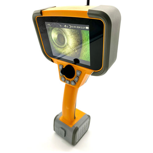 Videoscopio flexible - Inspector Touch - RVI Infinity Innovation - para inspección de motor a turbina / para línea de alimentación eléctrica / para motor