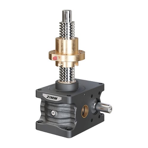 Gato de husillo de husillo de rosca trapecial - ZE-H series - ZIMM GmbH - de tornillo sin fin / tuerca de seguridad