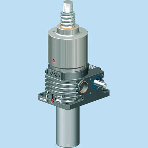 Gato de husillo de husillo de bolas - Z series - ZIMM GmbH - de tornillo sin fin / de aluminio