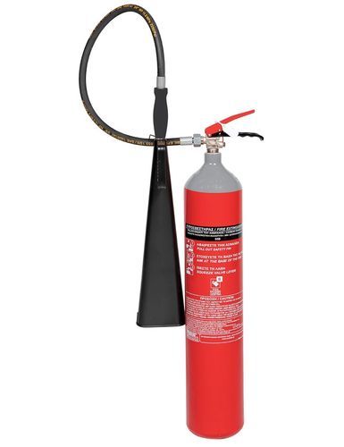 Extintor de gas (CO2) - MBK02-050CA-P1A/RG - MOBIAK - portátil / clase B / clase C