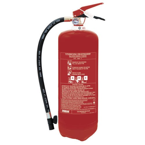 Extintor de polvo seco - MBK09-090PA-DF (HG) - MOBIAK - portátil / VKF