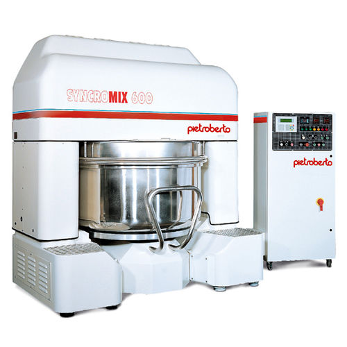 Amasadora espiralada - SINCROMIX 600 - Pietroberto - de panadería / con varillas mezcladoras / con tazón extraíble