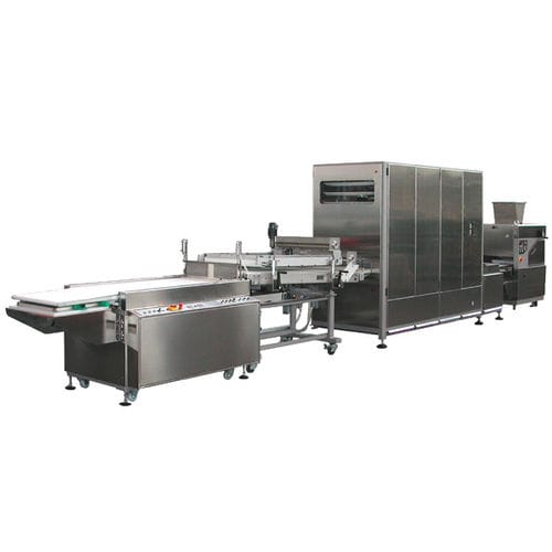 Línea de producción de panes de hamburguesas - Pietroberto - de perritos calientes / automática / de 4 vías