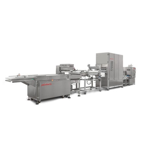 Línea de producción de panes de hamburguesas - Mini Universal - Pietroberto - de perritos calientes / automática