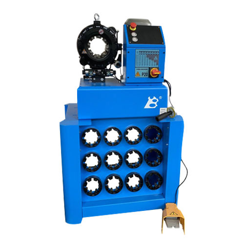 Engastadora de tubos flexibles - YB-P20 - Guangzhou YuBen Hydraulic Technology Co., Ltd. - semiautomática / con pedal