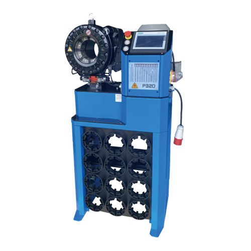 Engastadora de tubos flexibles - YB-P32D - Guangzhou YuBen Hydraulic Technology Co., Ltd. - automática / con pedal