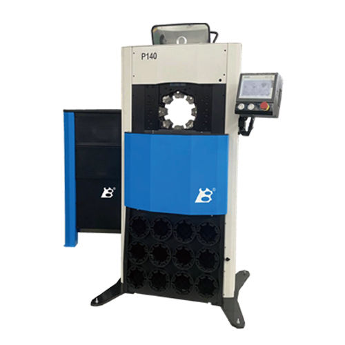 Engastadora de tubos flexibles - YB-P140 - Guangzhou YuBen Hydraulic Technology Co., Ltd. - automática / hidráulica / con pedal