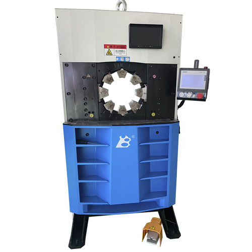 Engastadora de tubos flexibles - YB-P160 - Guangzhou YuBen Hydraulic Technology Co., Ltd. - para tubos flexibles hidráulicos / automática / hidráulica