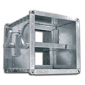Compuerta cortafuegos rectangular - YD143 - GMCAIR HVAC SYSTEMS AND EQUIPMENTS LLC