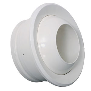 Difusor de aire con boquilla - DUK - GMCAIR HVAC SYSTEMS AND EQUIPMENTS LLC - circular / empotrable / de metal