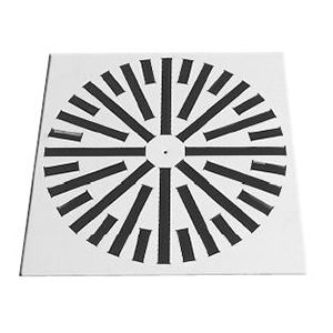 Difusor de aire circular - SWD Series - GMCAIR HVAC SYSTEMS AND EQUIPMENTS LLC - cuadrado / de techo / montado en superficie