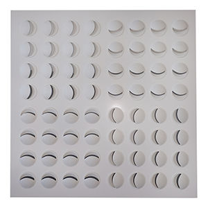 Difusor de aire circular - OD Series - GMCAIR HVAC SYSTEMS AND EQUIPMENTS LLC - cuadrado / de techo / montado en superficie