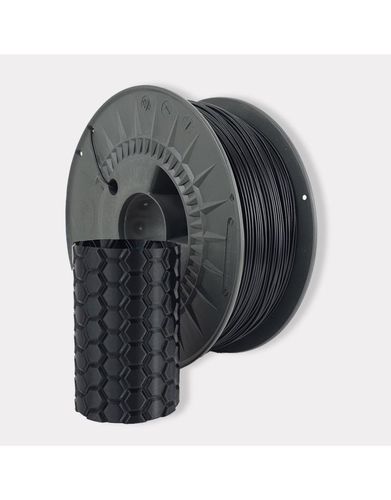Filamento de PET para impresora 3D - PETG 1.75MM NOIR - eMotionTech - 1,75 mm / negro / transparente