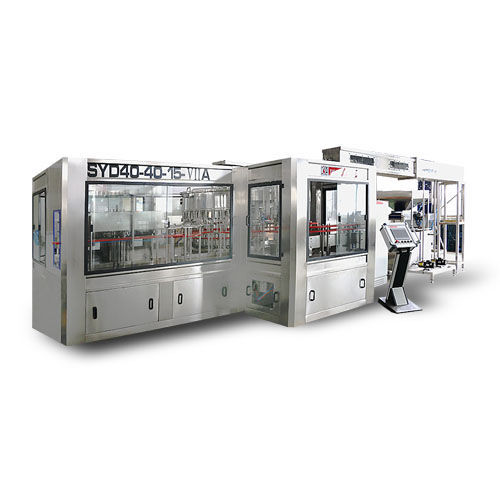 Llenadora tapadora automática - SYD series - Zhangjiagang TIE Machinery Co., Ltd. - de frasco
