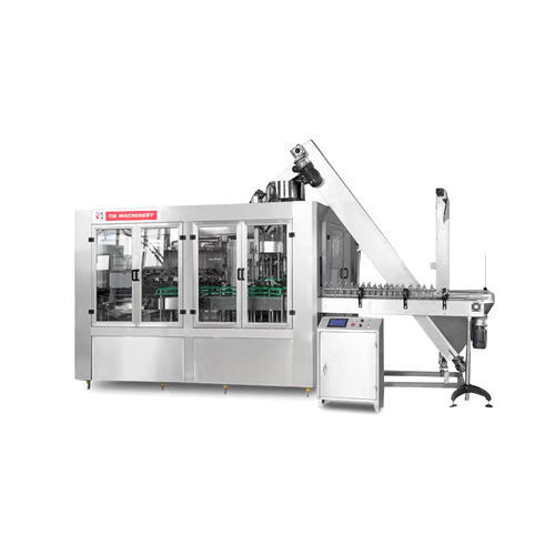 Llenadora tapadora automática - G-RCGF series - Zhangjiagang TIE Machinery Co., Ltd. - para zumo de frutas