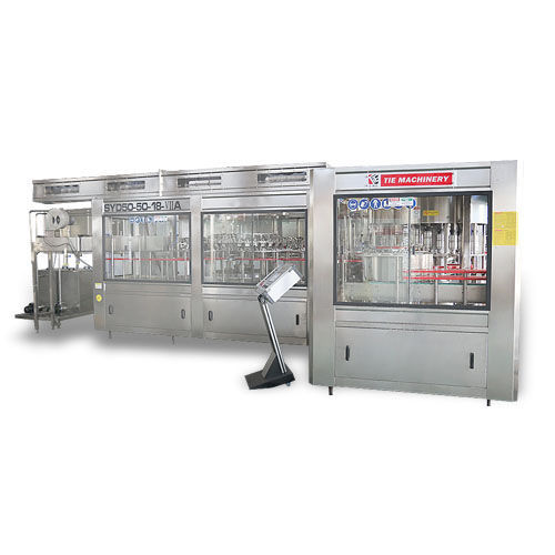 Llenadora tapadora automática - RCGF18-18-8 series - Zhangjiagang TIE Machinery Co., Ltd. - para zumo de frutas
