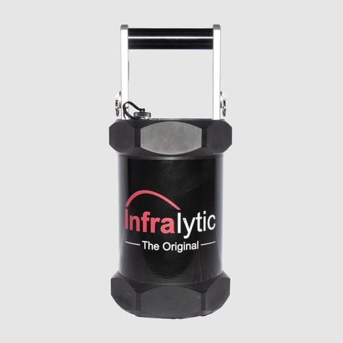 Medidor de espesores de pintura - Infralytic - de capas de aceite / portátil / de mano