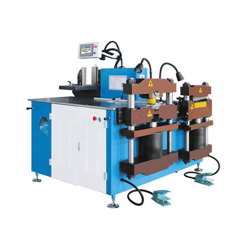 Centro de mecanizado electroducto de cobre punzonado - GJBM603-S-3 Series - SHANDONG GAOJI INDUSTRY MACHINERY CO., LTD - plegado / fijo