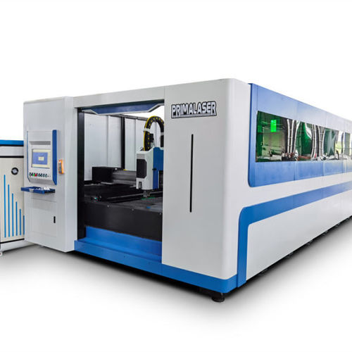 Máquina de corte láser - ECO-FIBER-1530 - Prima CNC Machinery - láser de fibra / para metal / de chapa