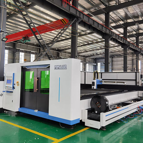 Máquina de corte láser - Prima CNC Machinery - láser de fibra / para metal / de chapa