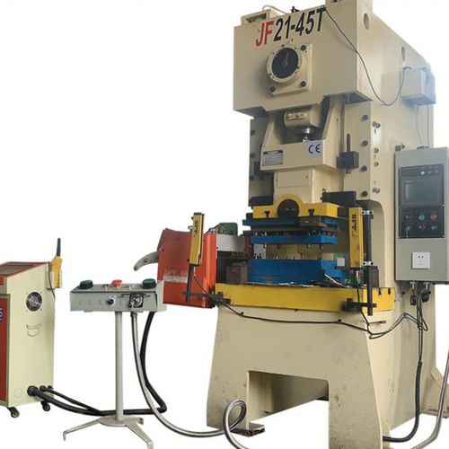 Línea de punzonado para automática - JF21-45T - Prima CNC Machinery - neumática / de conductos / punzonado
