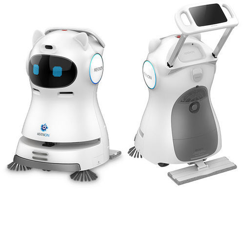 Robot de limpieza para suelo - C30 - Keenon Robotics Co., Ltd. - para limpieza en seco / autónomo con IA / móvil