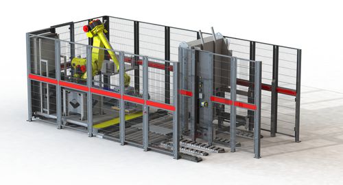 Paletizador robotizado - i-Pal - CSi industries BV - por la parte superior / por la base / con con máquina apiladora