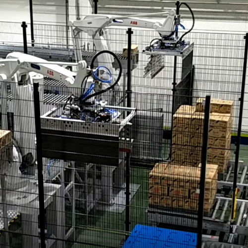 Paletizador robotizado - LINEx - CSi industries BV - de cajas / de bandejas / de cajas