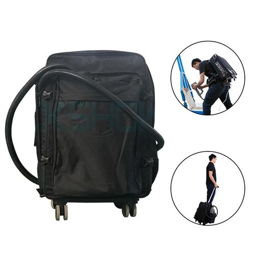 Máquina de limpieza láser - LXC-50W - Jinan Lingxiu Laser Equipment Co., Ltd - industrial / portátil / mochila