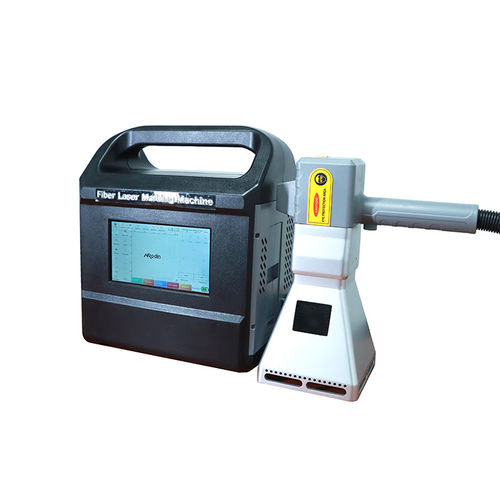Máquina de marcado láser de fibra - Jinan Lingxiu Laser Equipment Co., Ltd - de metal / de plástico / para acero inoxidable