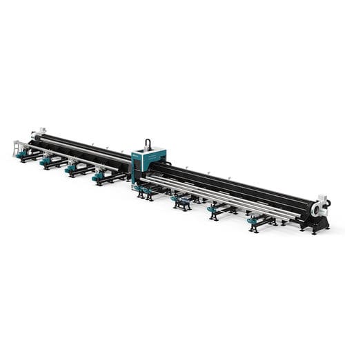 Máquina de corte láser de fibra - LX124TX - Jinan Lingxiu Laser Equipment Co., Ltd - para metal / de tubos / CNC
