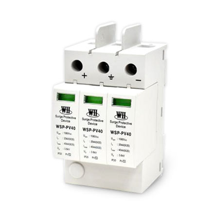 Protector de sobretensión para instalación fotovoltaica - WSP-PV40 SERIES - CHALLENGE INDUSTRIAL CO., Ltd - con varistor / MOV / modulable