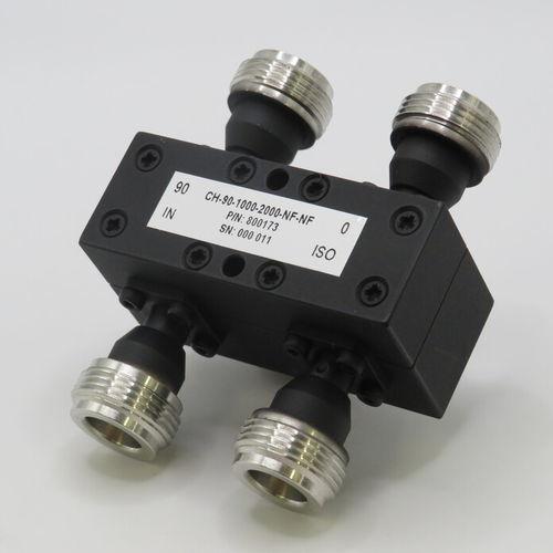 Acoplador RF híbrida - CH-90-1000-2000-400-NF - DETI Microwave - direccional / de coaxial