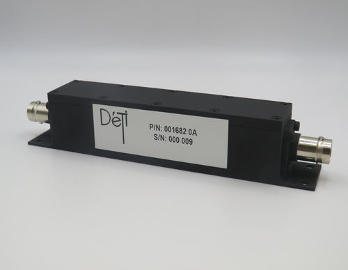 Filtro electrónico paso bajo - LPF-LP-6.8-50-1.25-BF-BF - DETI Microwave - de potencia / DC / de señal