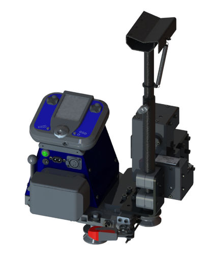 Carrito de soldadura MIG-MAG - RAILMAG® 60 EVO - Servisoud - de plasma / motorizado / modulable