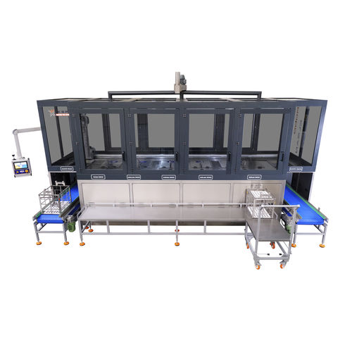 Sistema de lavado de agua - RoboClean - KSP Machine - de inmersión / por ultrasonidos / por rotación y agitación