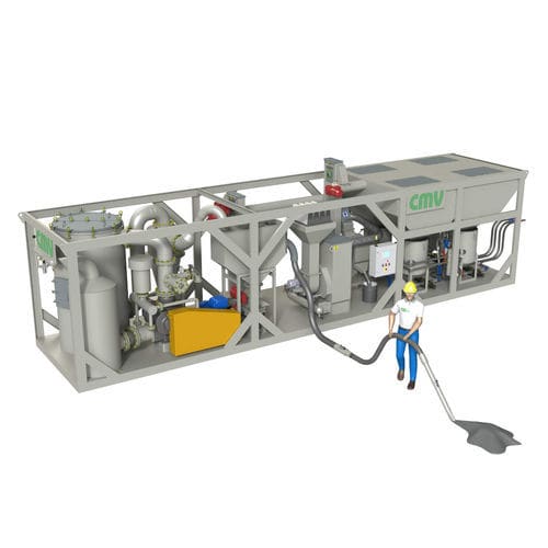 Granallado acero - CMV - acero inoxidable / industrial / ISO 9001