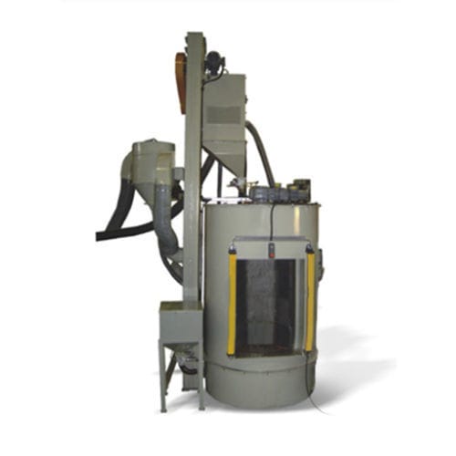 Granalladora con satélites - CMV - de turbina / para metal / automática