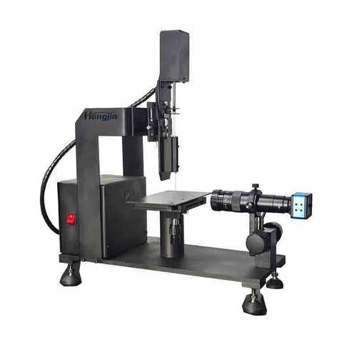 Aparato de medición del ángulo de contacto - Dongguan Hongjin Test Instrument Co.,Ltd. - de agua / electrónico / para aplicaciones médicas