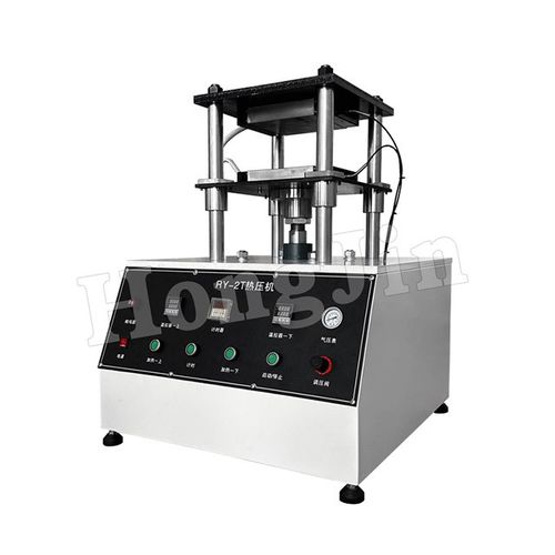 Prensa con placas calientes - Dongguan Hongjin Test Instrument Co.,Ltd. - manual / de transferencia térmica / para aluminio